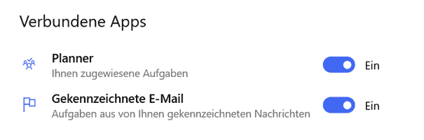 Synchronisation von Planner Aufgaben mit ToDo App