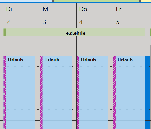 Urlaub Outlook Kalender