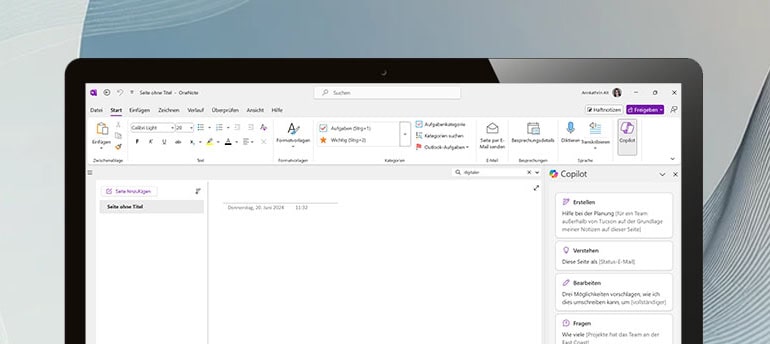 Microsoft Copilot in OneNote