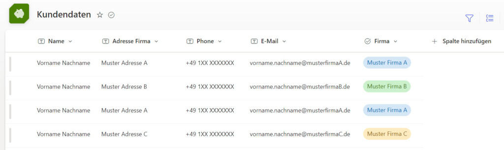 SharePoint-Liste