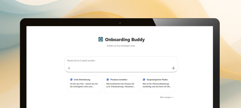 Microsoft Copilot Agent: Onboarding Buddy
