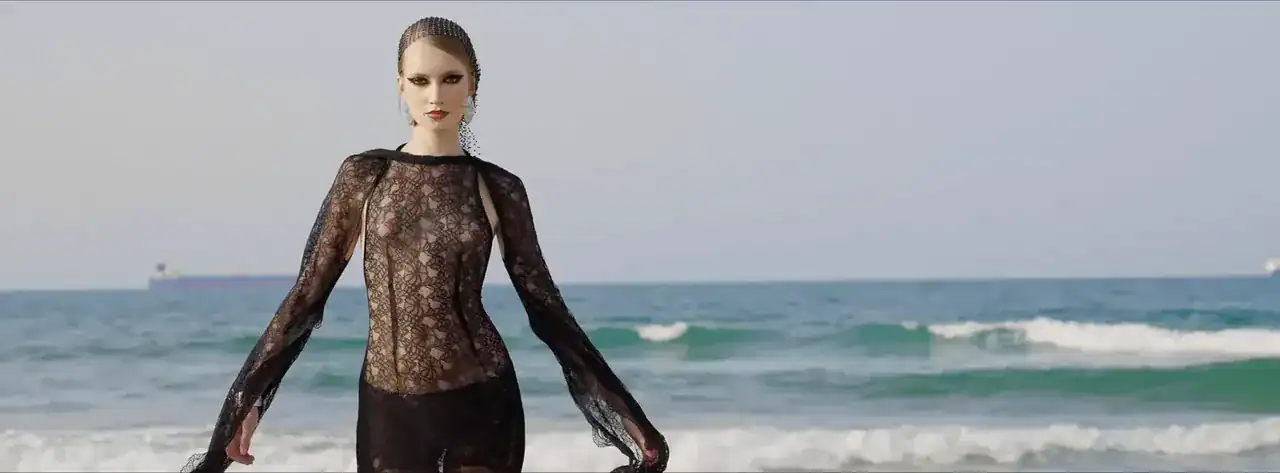 Kulata kampanyası çekiminden moda karesi