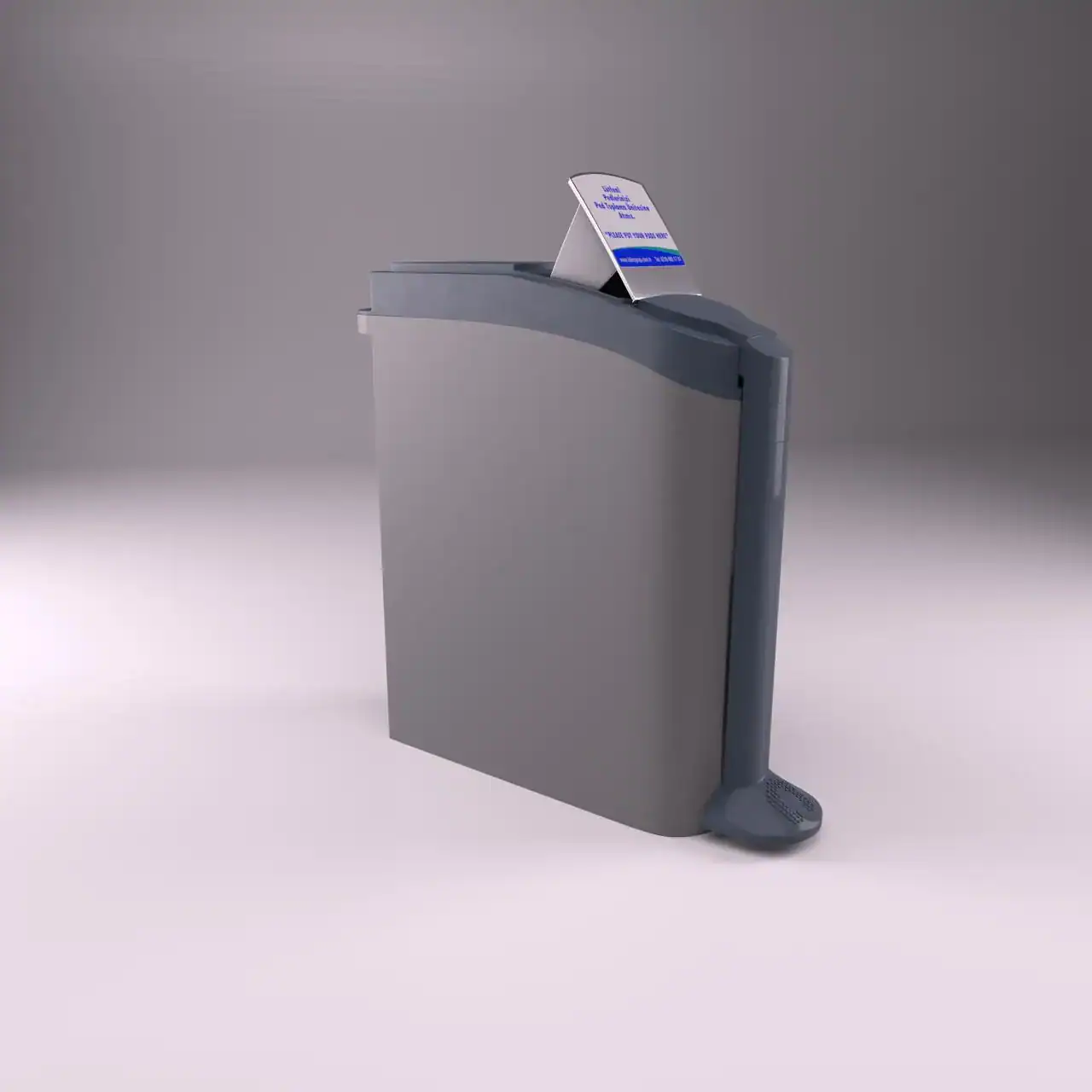 Kılın&ccedil; Grup ped toplama &uuml;nitesinin 3D modeli ve render'ı