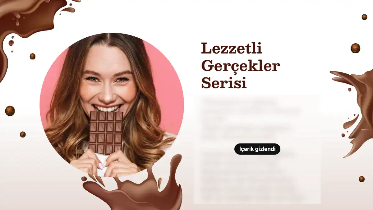 Lezzetli Gerçekler içerik serisi sayfası