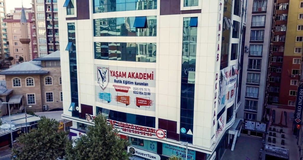 Yaşam Akademi Beylikd&uuml;z&uuml; şubesi, drone g&ouml;r&uuml;nt&uuml;s&uuml;, tanıtım filmi