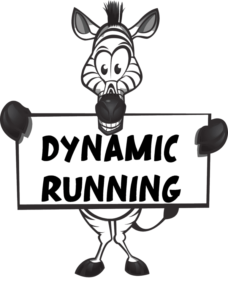 Dynamic Running logo for volunteer shirts PNG 768x944