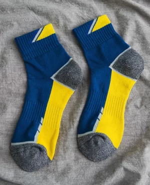 Hi-Flex Cushion Quarter Running Socks - 3 Pack