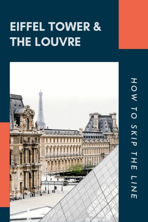 Eiffel Tower seen from the Louvre