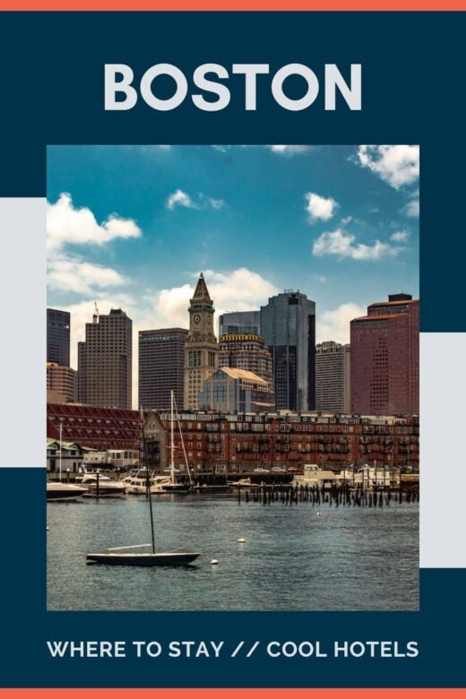 Boston waterfront and skyline.