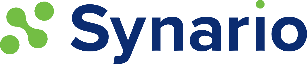 Synario logo blue