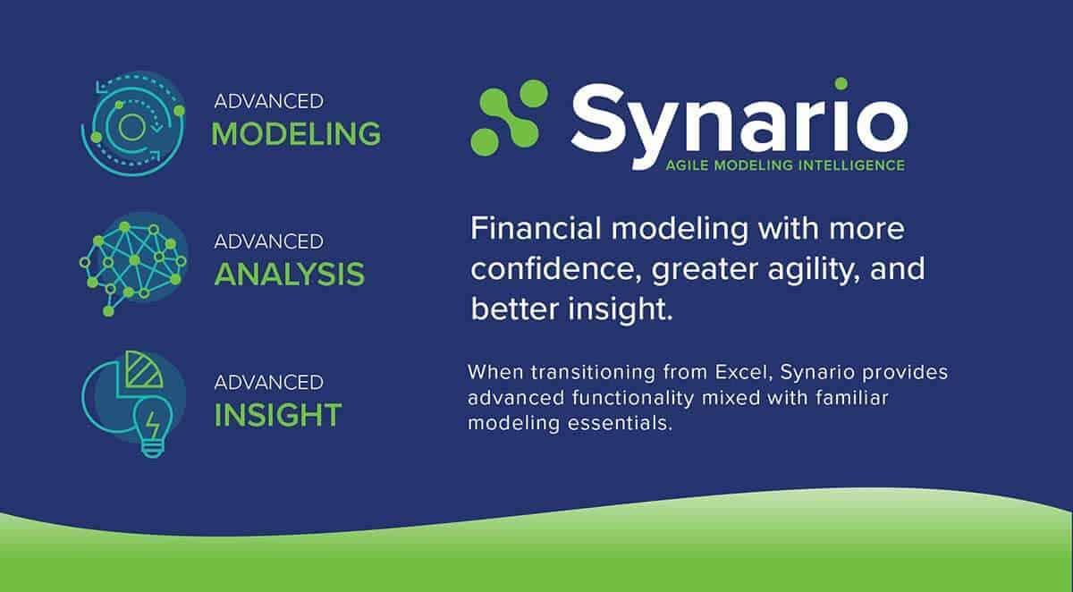 Synario financial modeling software