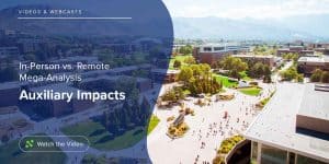 Auxiliary Impacts &ndash; In-Person vs. Remote Mega-Analysis