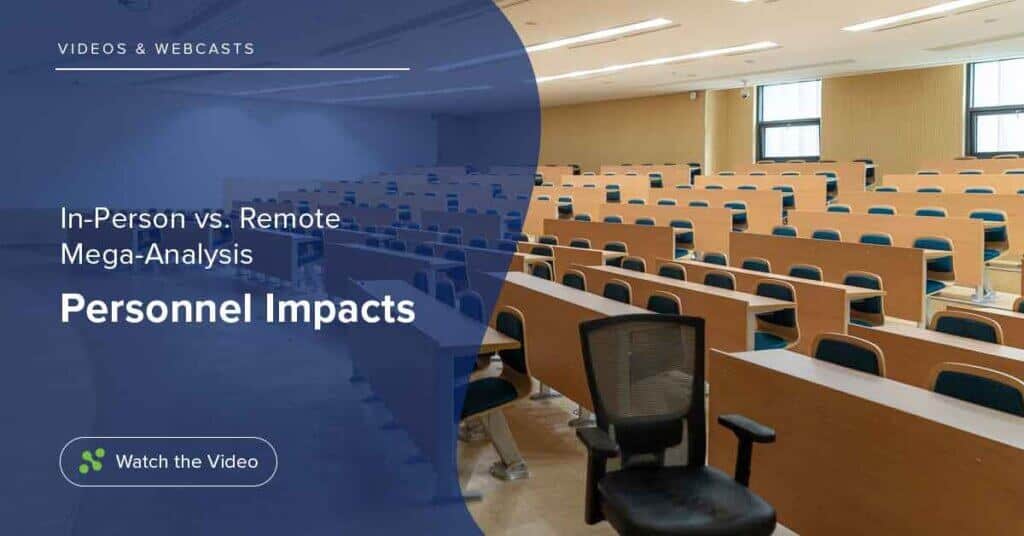 Personnel Impacts – In-Person vs. Remote Mega-Analysis