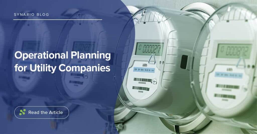 Operational Planning – Utility Modeling Series