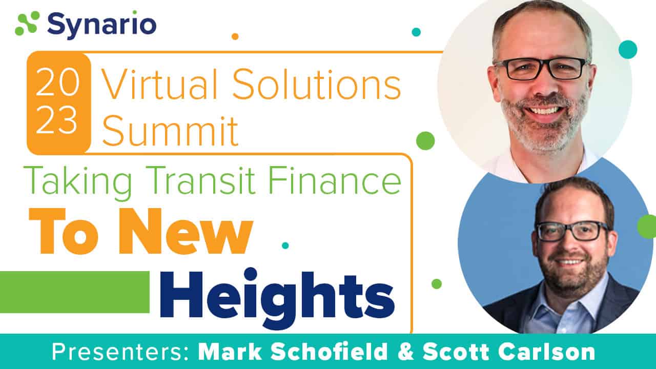 Taking Transit Finance to New Heights &ndash; 2023 Virtual Solutions Summit