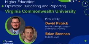 Optimized Budgeting and Reporting for Higher Education &ndash; 2024 Virtual Solutions Summit