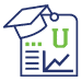Higher Education Financial Report Icon