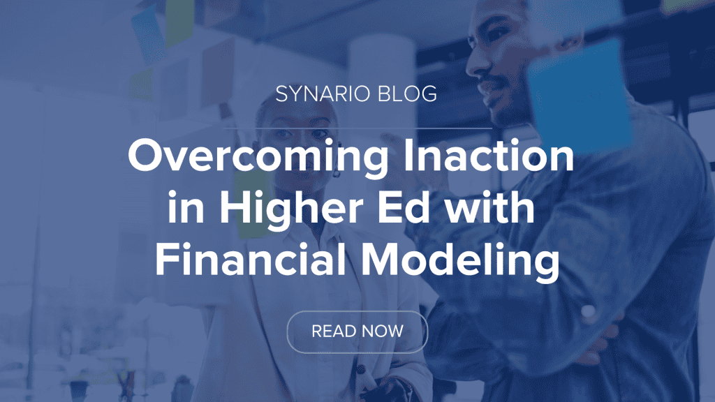 Inaction in higher ed finance