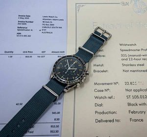 Omega Speedmaster aus einem Ankauf