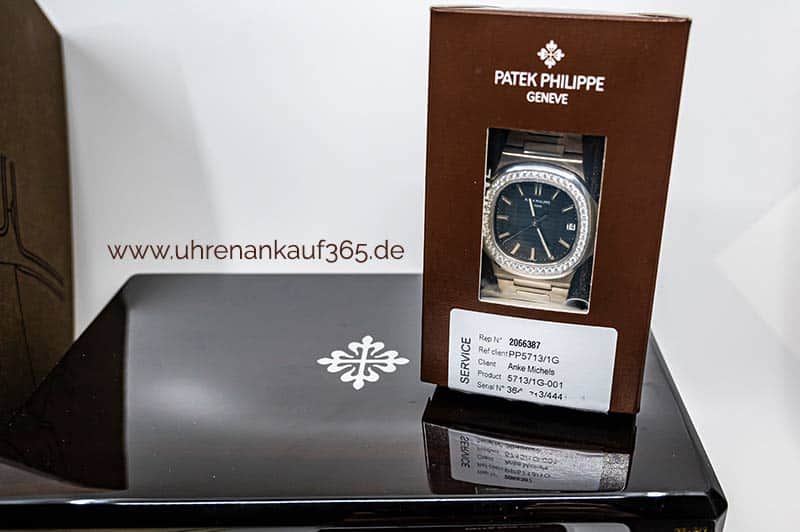 Patek Philippe Luxusuhr auf einem Uhren Ankauf