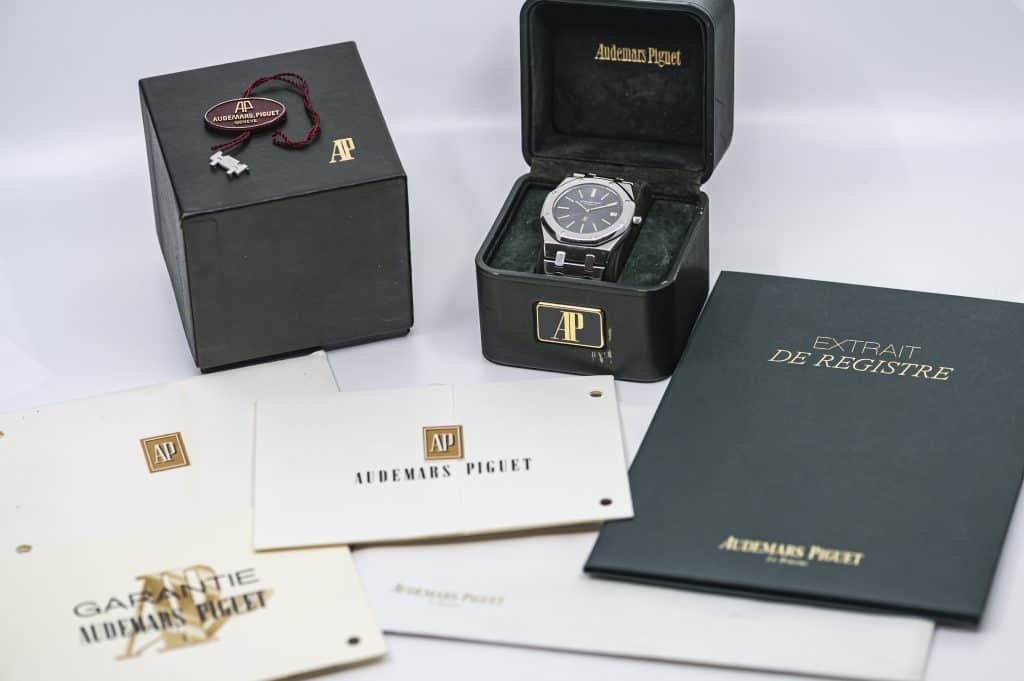 Audemars Piguet Royal Oak 5402 Komplettset aus einem Uhrenankauf