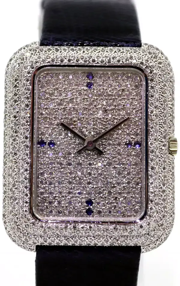 Diamantbesetzte Piaget Beta 21