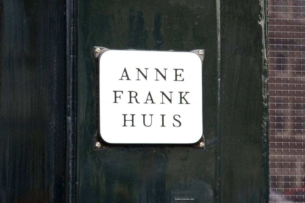 visit Anne Frank Huis Amsterdam