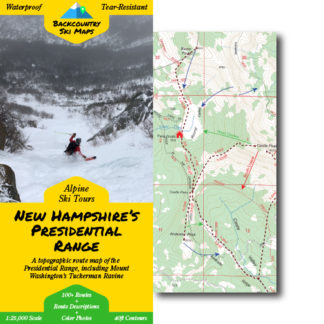 presidential range ski touring map