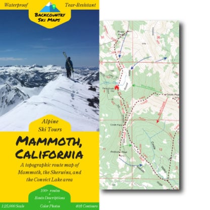 Mammoth backcountry ski touring