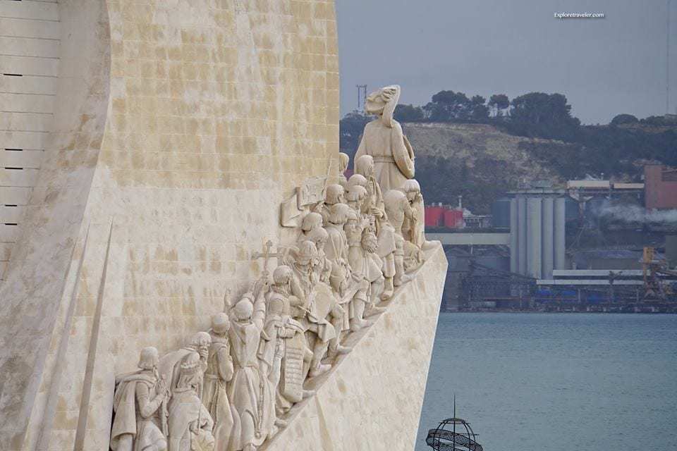 Penjelajah Portugis Semasa Zaman Penemuan Di Lisbon Portugal - Sebuah bangunan batu - Pelancongan