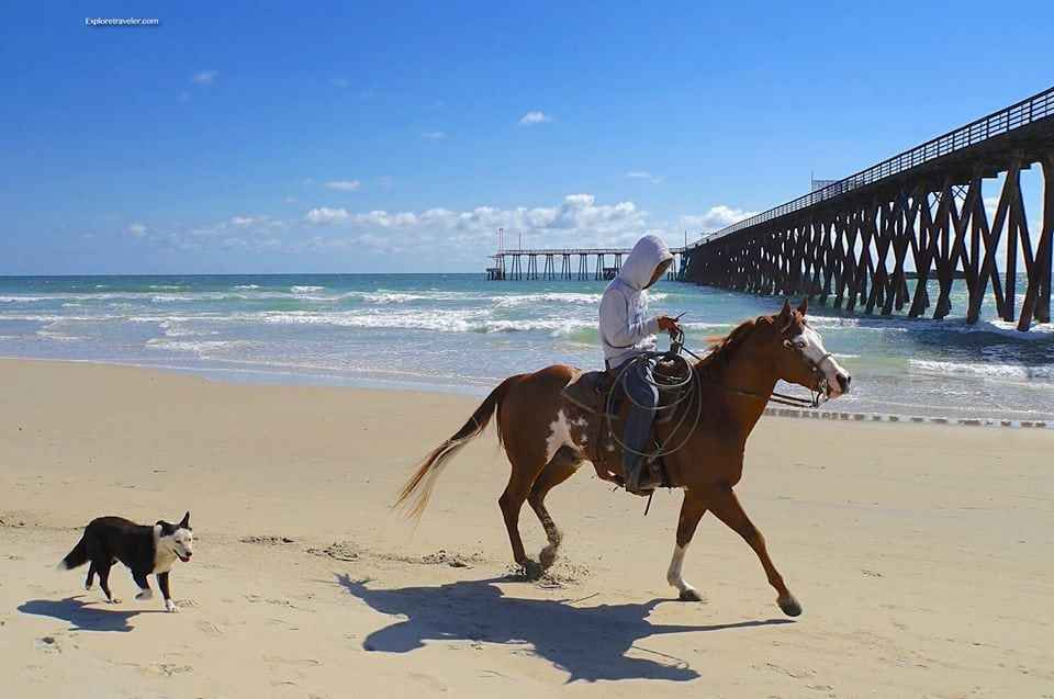 horse back riding in Baja California Mexico 