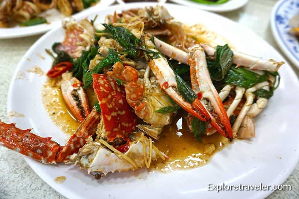 Chili crab in Taiwan