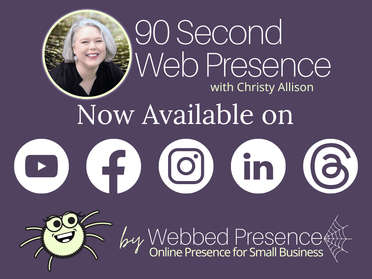 90 Second Web Presence