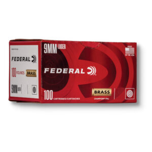 Federal 9mm 124gr FMJ AE9AP100 Ammo For Sale Now