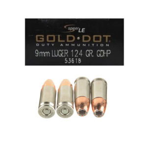 Speer Gold Dot 9mm 124gr JHP 53618