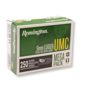 9mm - 115 gr FMJ - Remington UMC (L9MM3A) - 1000 Rounds