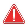 2293499 point d exclamation symbole avertissement rouge icone dangereuse sur fond blanc vectoriel