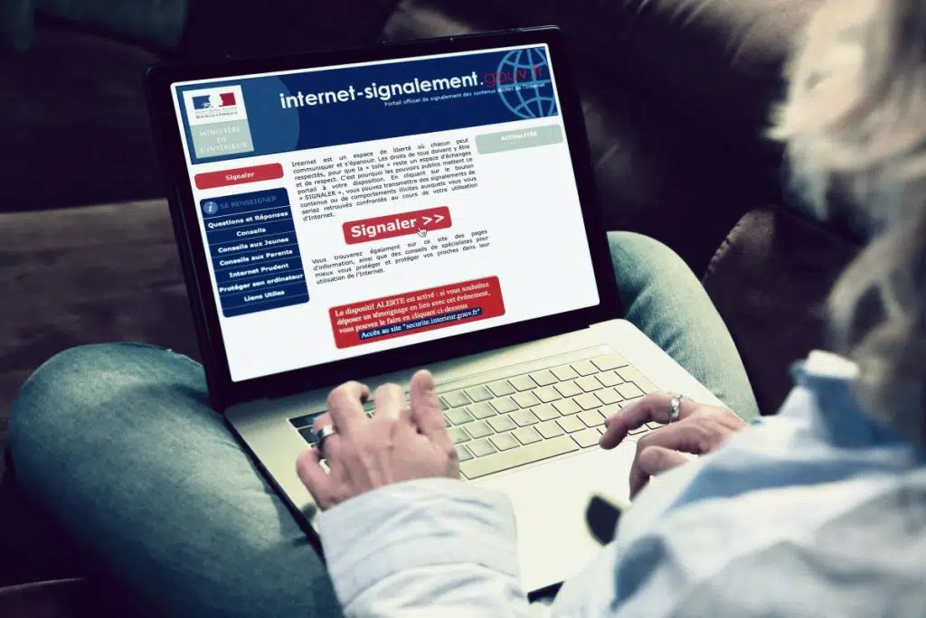 signalement au ministère de l'intérieur