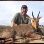Trophy shot in the Eastern cape South Africa with Nick Bowker Hunting