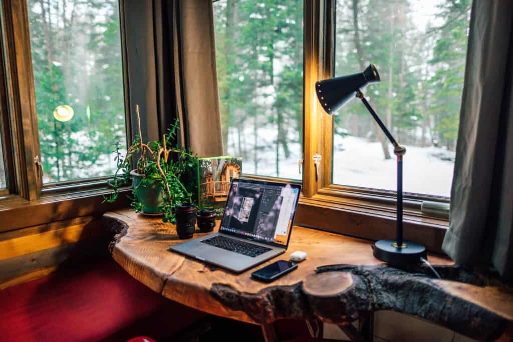 Home Workspace for starting a home based business