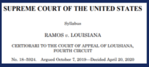 Ramos v. Louisiana