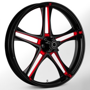 Discharge 21 x 3.25 Touch Of Color Red Wheel