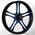 Discharge 21 x 3.25 Touch Of Color Blue Wheel
