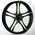 Discharge 21 x 3.25 Touch Of Color Green Wheel