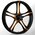 Discharge 21 x 3.25 Touch Of Color Orange Wheel