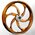 Reactor Dyeline Orange 21 x 3.25 RYD Wheel