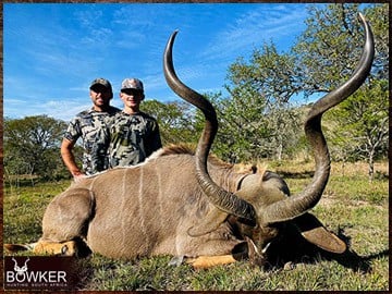Africa Kudu hunting with Nick Bowker.