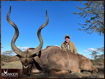 Trophy Hunting South Africa 37 Africa hunting kudu with Nick Bowker.