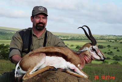 Springbok is included in our cull hunting packages.