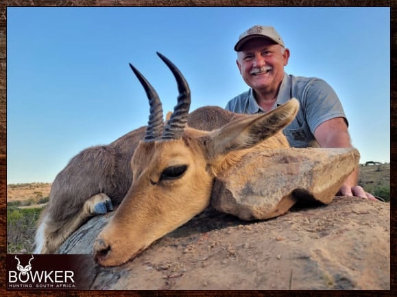 Discount african mountain reedbuck hunt safari with Nick bowker.